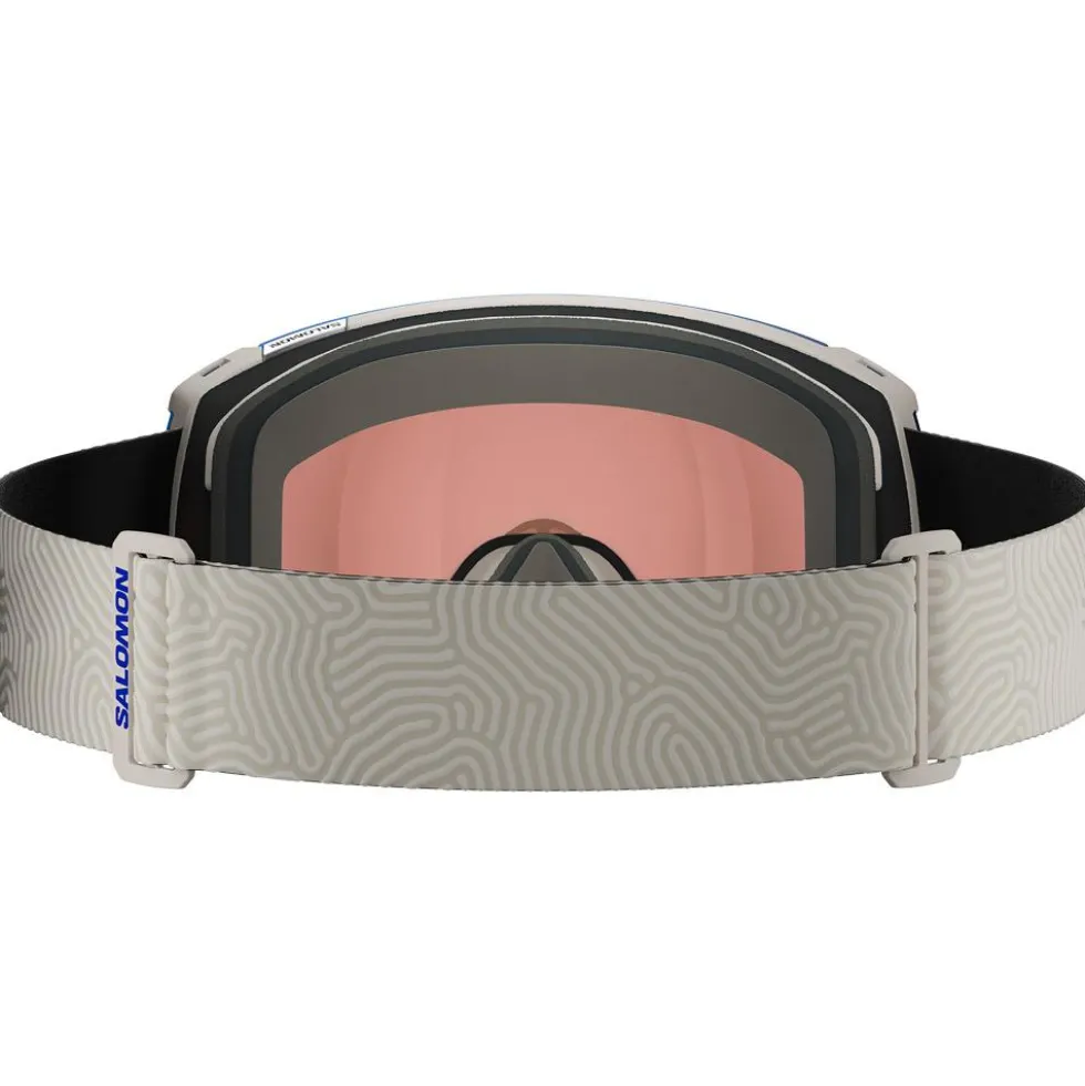 Maschera Salomon Radium Rainy Day Photo Multilayer Blue