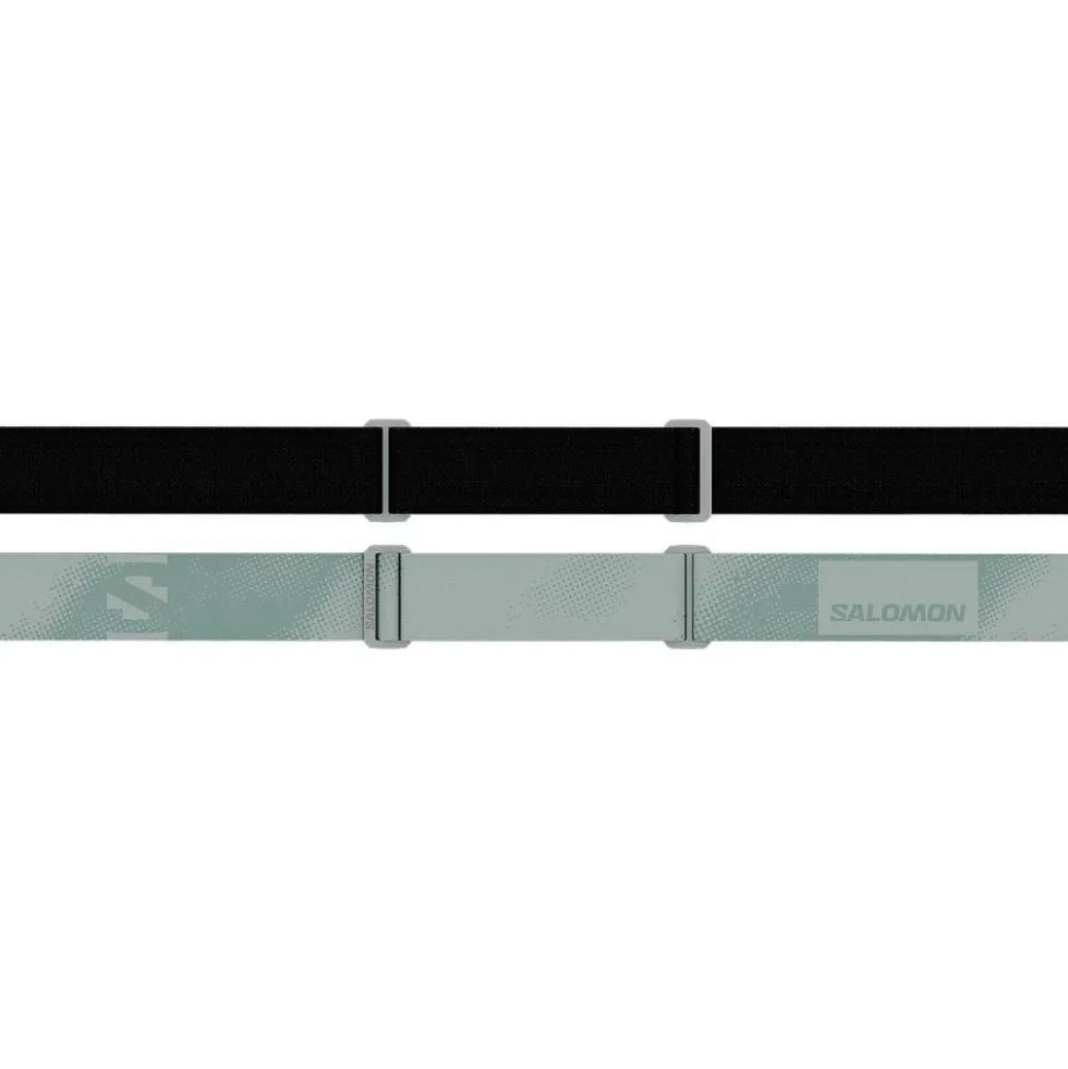 Maschera Salomon Radium White Moss Sigma Emerald