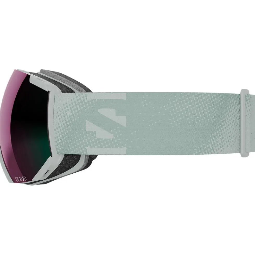 Maschera Salomon Radium White Moss Sigma Emerald