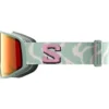Maschera Salomon Sentry Pro Otg Iceberg Green QST Sigma Photo Poppy Red