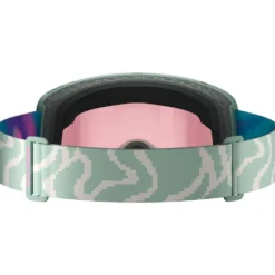 Maschera Salomon Sentry Pro Otg Iceberg Green QST Sigma Photo Poppy Red