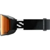 Maschera Salomon S/View 3 Access Black Flash Tonic Orange