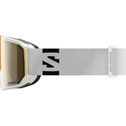 Maschera Salomon S/View 3 Access White Flash Gold