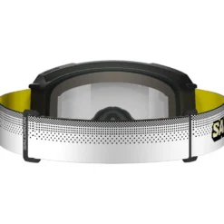 Maschera Salomon S/View 3 Black Pixels Multilayer Super White