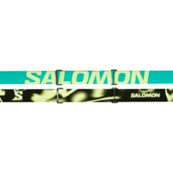 Maschera Salomon S/View 3 Black Yellow Multilayer Black