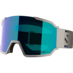 Maschera Salomon S/View 3 Rainy Day Multilayer Mid Blue