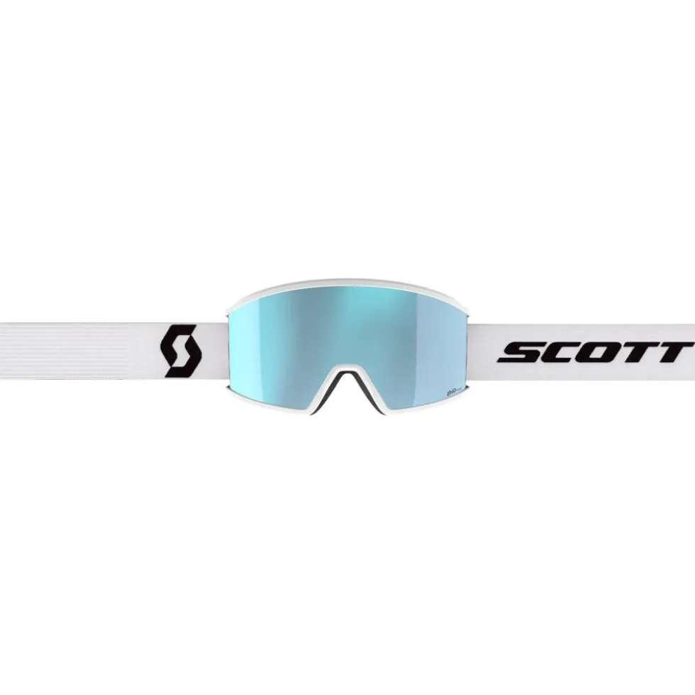 Maschera Scott Ambit Compact Mineral White Black Amp Ice Chrome