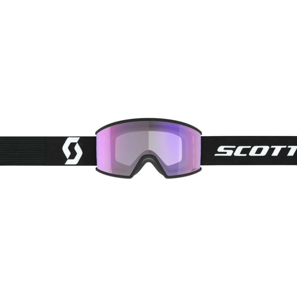 Maschera Scott Ambit Mineral Black White Amp Light Sensitive Blue Chrome