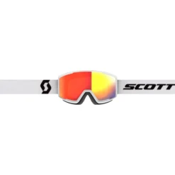 Maschera Scott Factor Pro Mineral White Black Amp Red Chrome