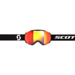 Maschera Scott Faze II Mineral Black White Light Sensitive Red Chrome
