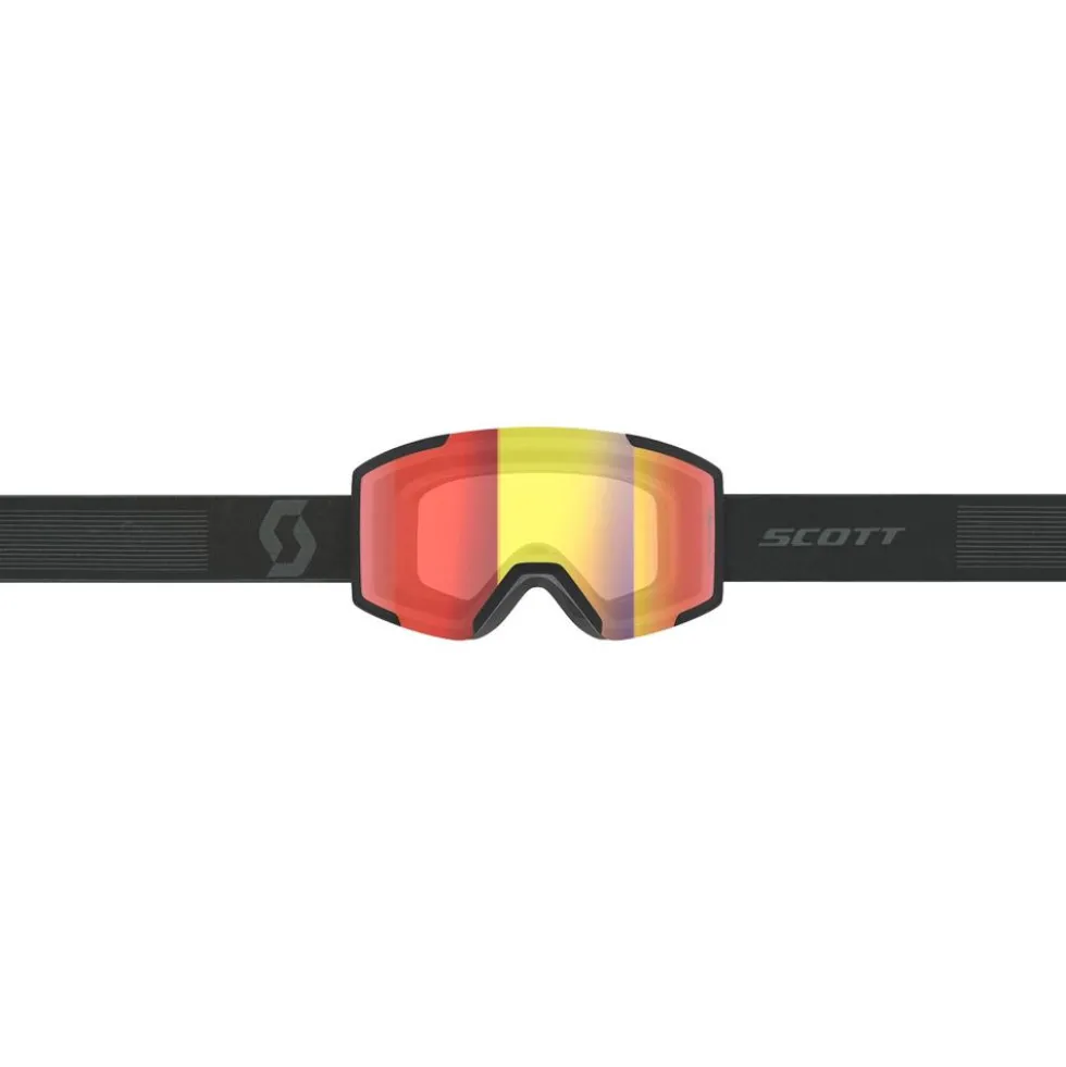 Maschera Scott Shield Mineral Black Light Sensitive Red Chrome
