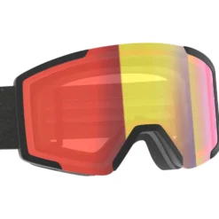 Maschera Scott Shield Mineral Black Light Sensitive Red Chrome
