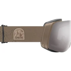 Maschera Smith 4D Mag Bandit Chromapop Sun Platinum Mirror + Chromapop Storm Blue Sensor Mirror