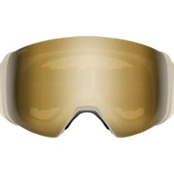 Maschera Smith 4D Mag Chalk Space Lavender Chromapop Sun Black Gold Mirror + Chromapop Storm Blue Sensor Mirror