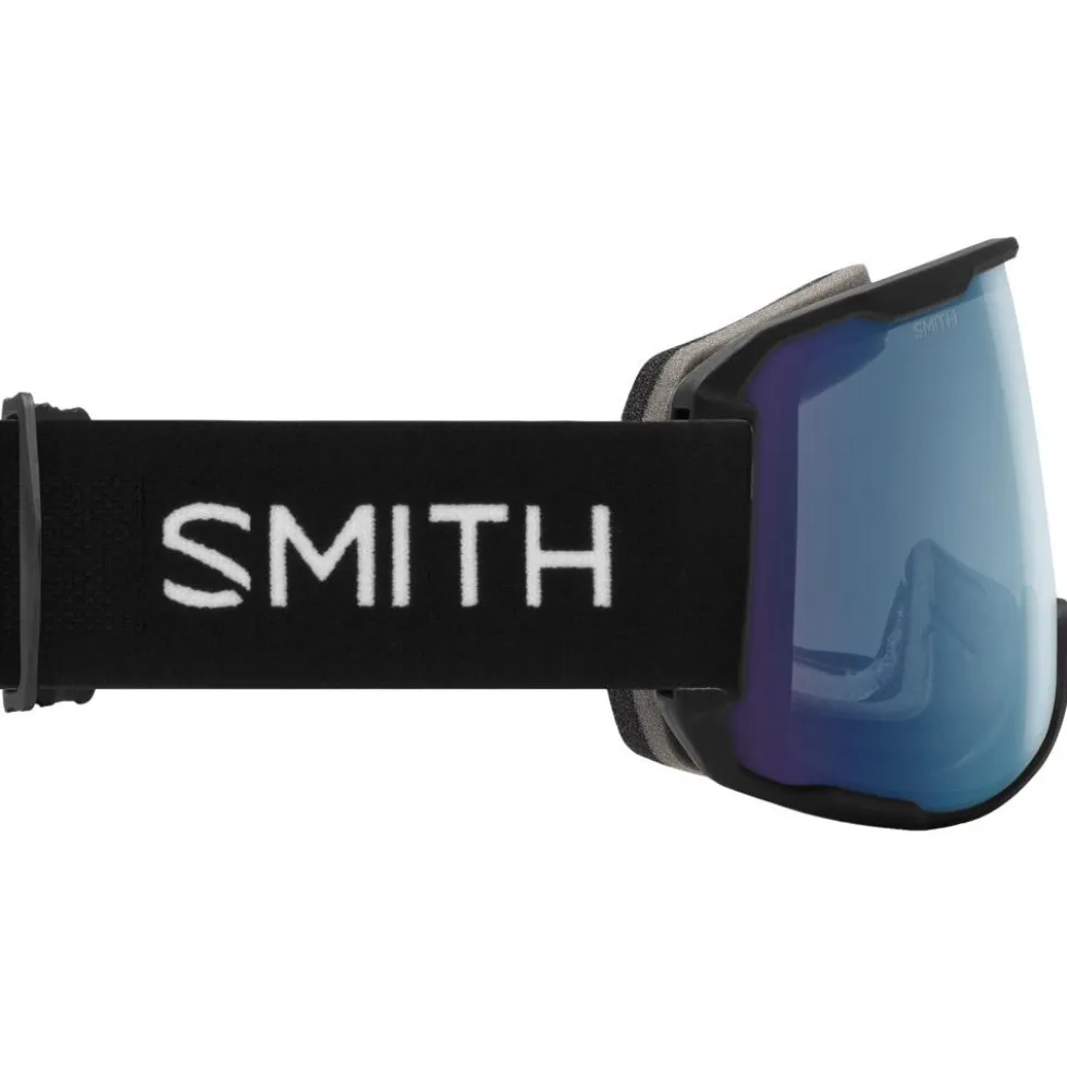 Maschera Smith Preview Black Chromapop Everyday Blue Mirror