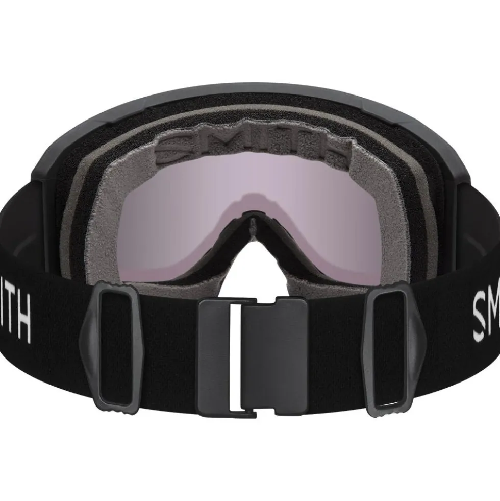 Maschera Smith Preview Black Chromapop Everyday Blue Mirror