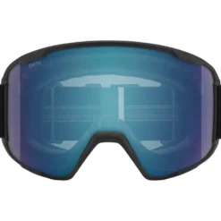 Maschera Smith Preview Black Chromapop Everyday Blue Mirror
