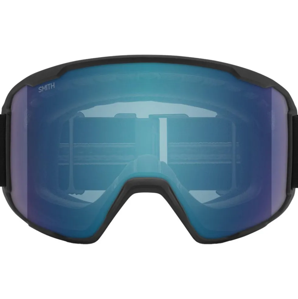 Maschera Smith Preview Black Chromapop Everyday Blue Mirror