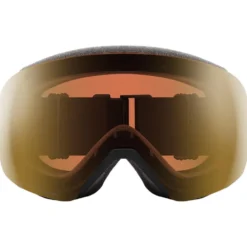 Maschera Smith Skyline Black Chromapop Pro Photochromic Gold Mirror