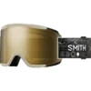 Maschera Smith Squad Chalk Space Invader Chromapop Sun Black Gold Mirror + Clear