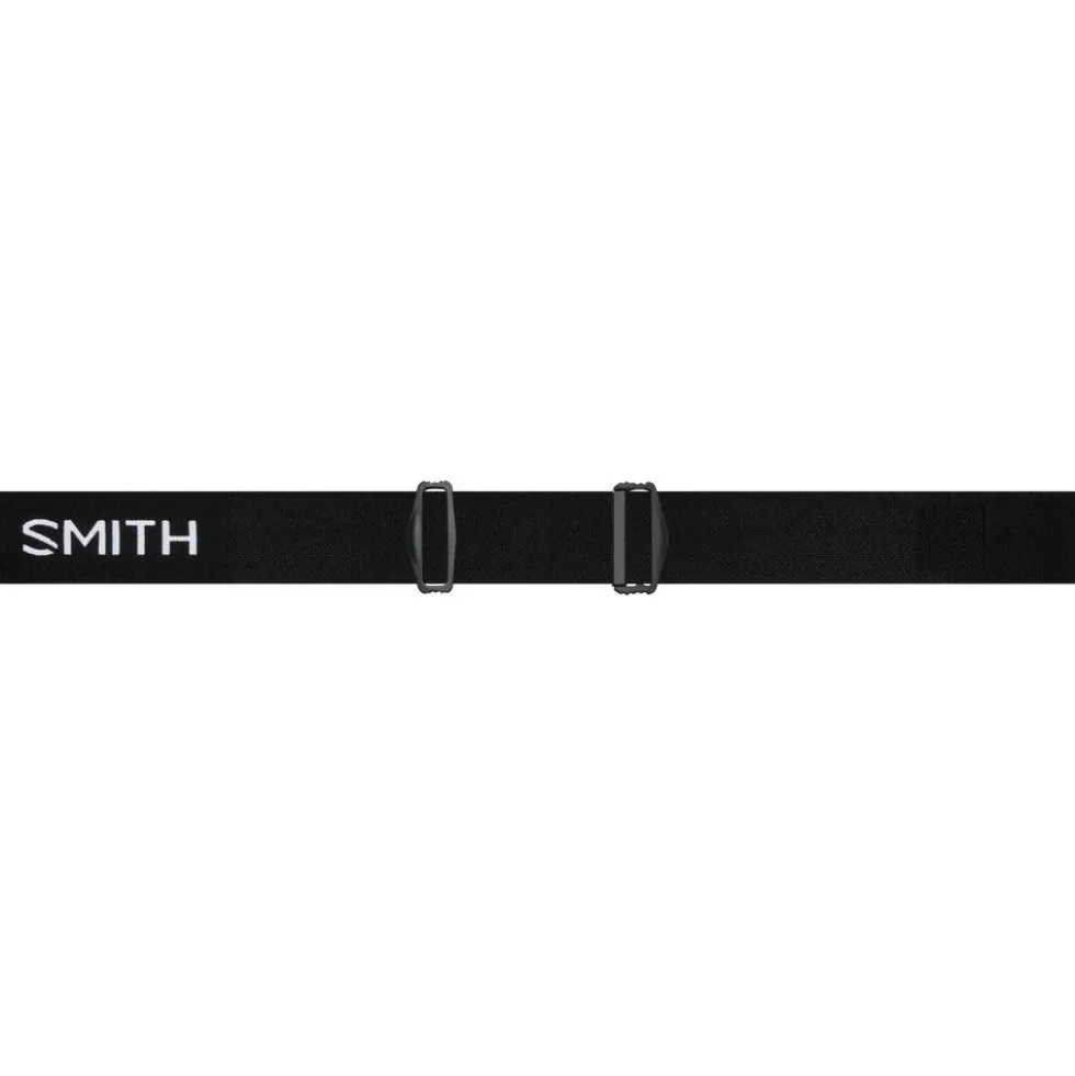 Maschera Smith Squad XL Black Chromapop Sun Red Mirror + Yellow