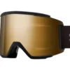 Maschera Smith Squad Xl Black Chromapop Sun Black Gold + Chromapop Storm Rose Flash