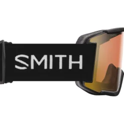 Maschera Smith Squad XL Black Chromapop Pro Photochromic Red Mirror