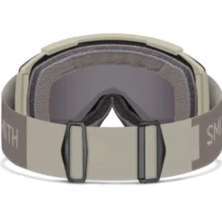 Maschera Smith Squad XL Chalk Chromapop Sun Black + Chromapop Storm Blue Sensor Mirror
