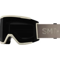 Maschera Smith Squad XL Chalk Chromapop Sun Black + Chromapop Storm Blue Sensor Mirror