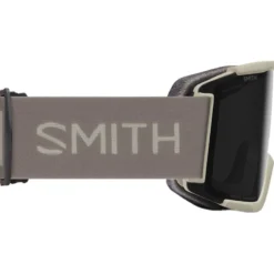 Maschera Smith Squad XL Chalk Chromapop Sun Black + Chromapop Storm Blue Sensor Mirror