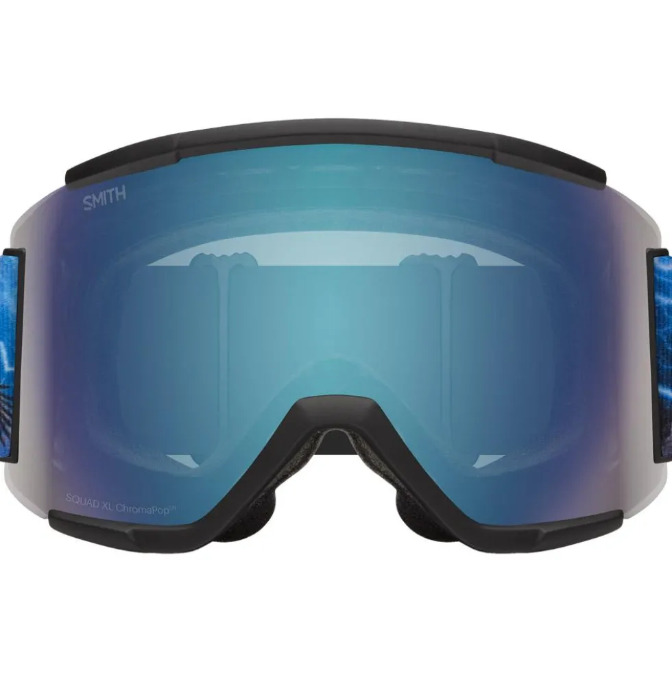 Maschera Smith Squad XL Open Road Chromapop Everyday Blue Mirror + Chromapop Blue Sensor Mirror