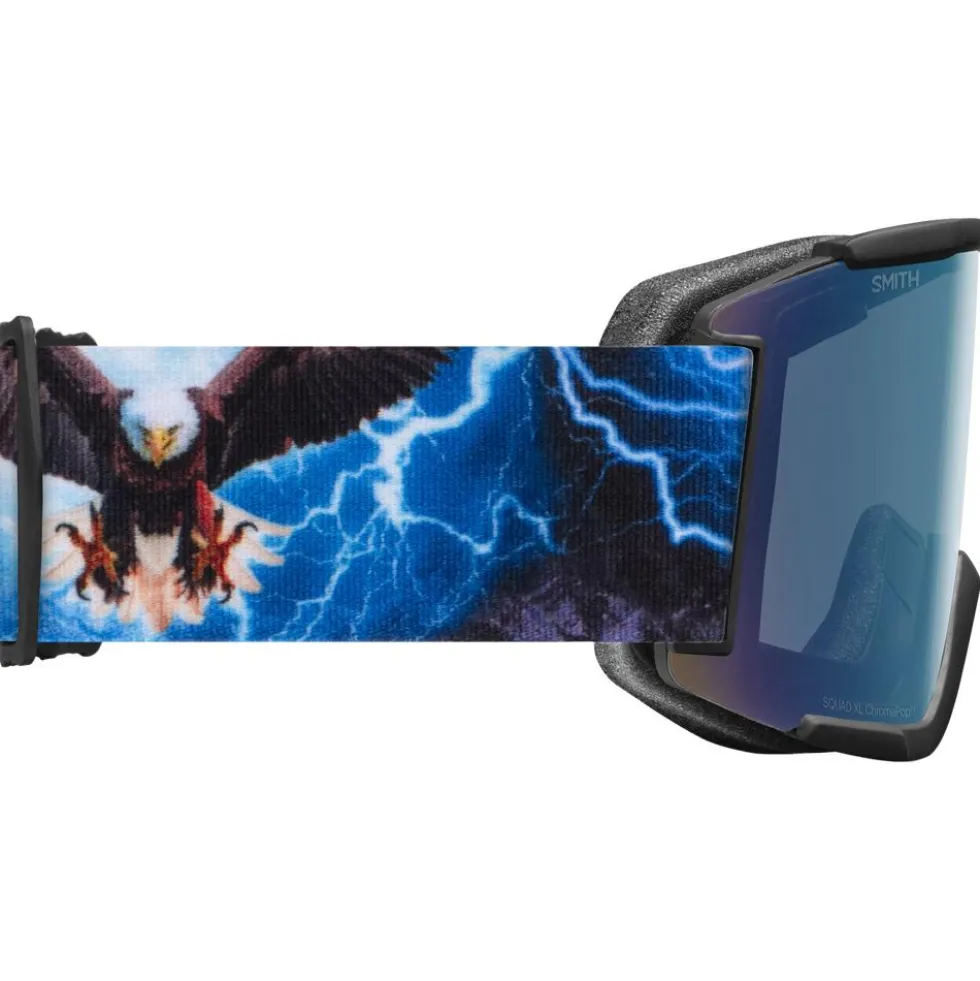Maschera Smith Squad XL Open Road Chromapop Everyday Blue Mirror + Chromapop Blue Sensor Mirror