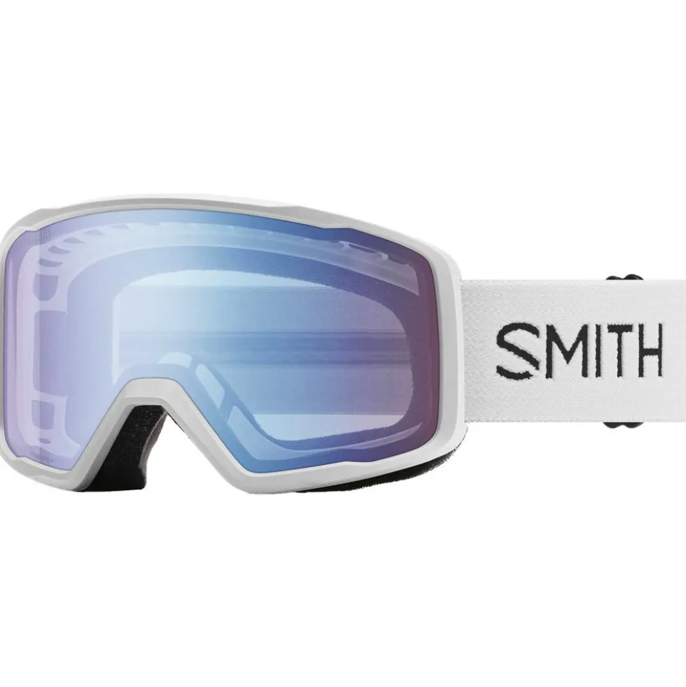 Maschera Smith Tribute White Blue Sensor Mirror