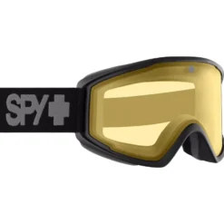 Maschera Spy Crusher Elite Matte Black Yellow Photochromic Lens
