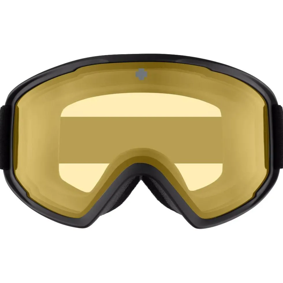 Maschera Spy Crusher Elite Matte Black Yellow Photochromic Lens