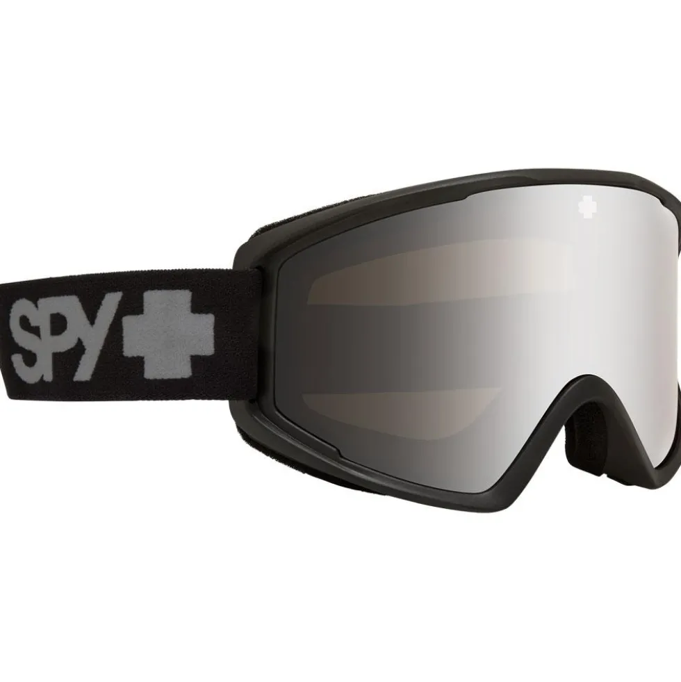 Maschera Spy Crusher Elite Matte Black Bronze Silver Spectra Mirror