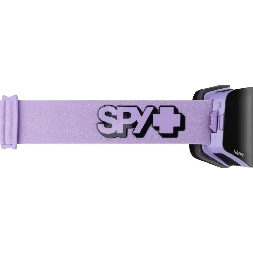 Maschera Spy Marauder Se Lavender Happy Bronze Black Mirror + Happy Low Light Persimmon Silver Mirror