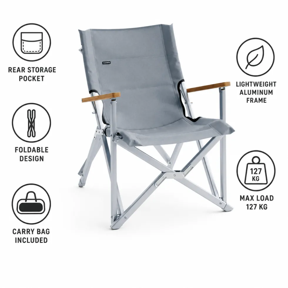 Mobili di campeggio Dometic Go Compact Camp Chair Silt