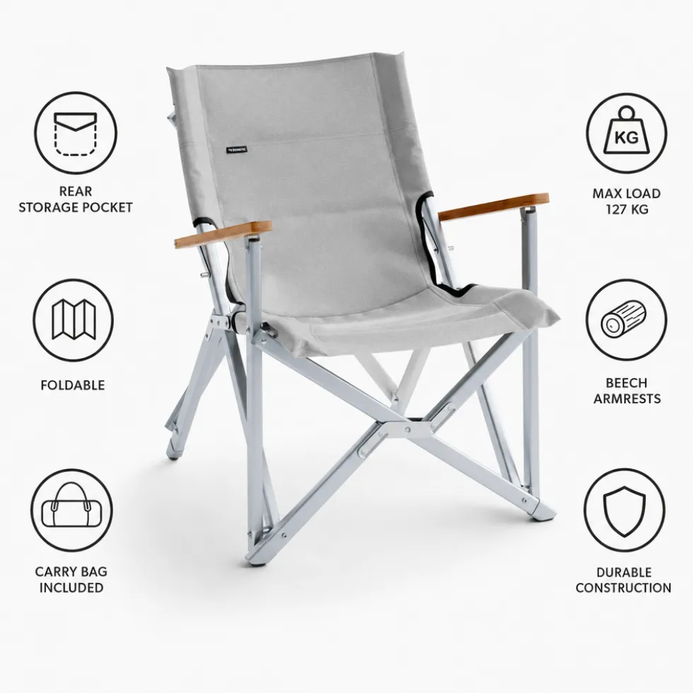 Mobili di campeggio Dometic Go Compact Camp Chair Ash