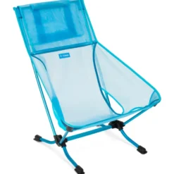 Mobili di campeggio Helinox Beach Chair Cyan Blue Black