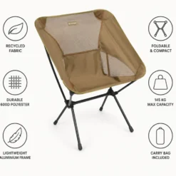 Mobili di campeggio Helinox Chair One XL Coyote Tan Black