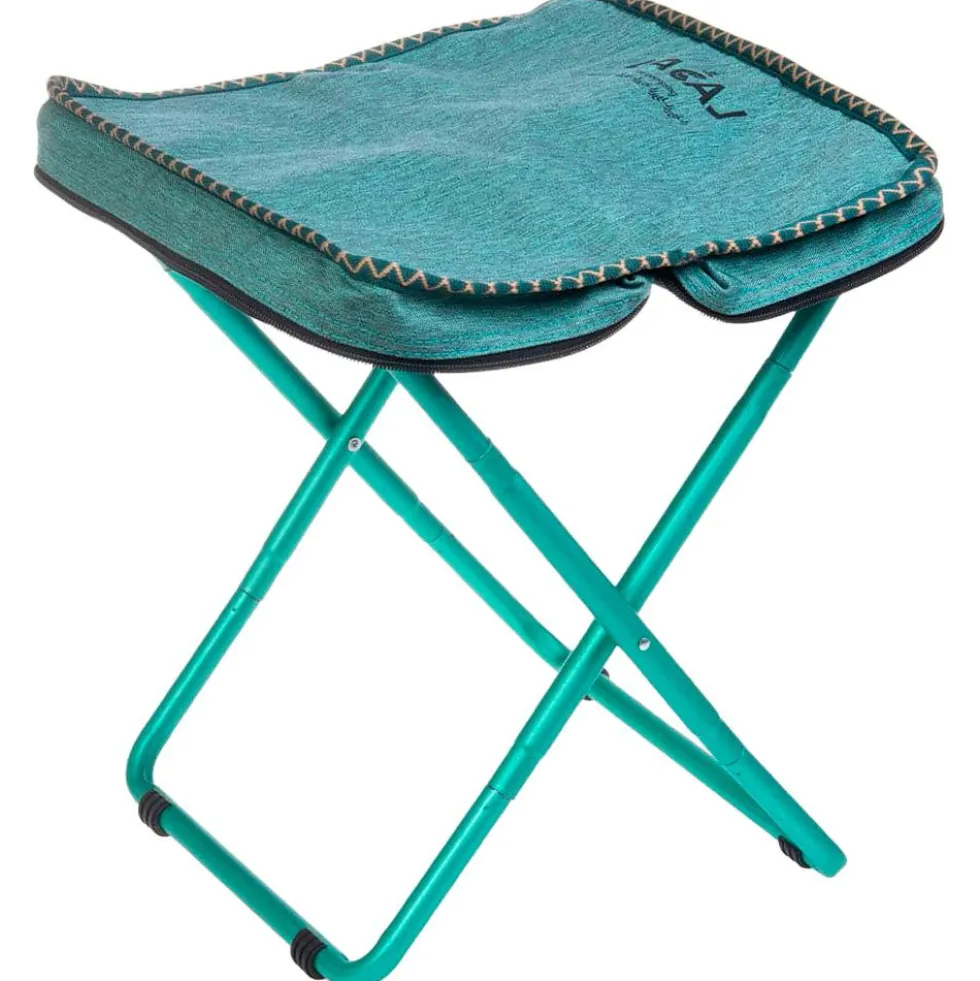 Mobili di campeggio Lacal Big Folding Stool Blue BLue