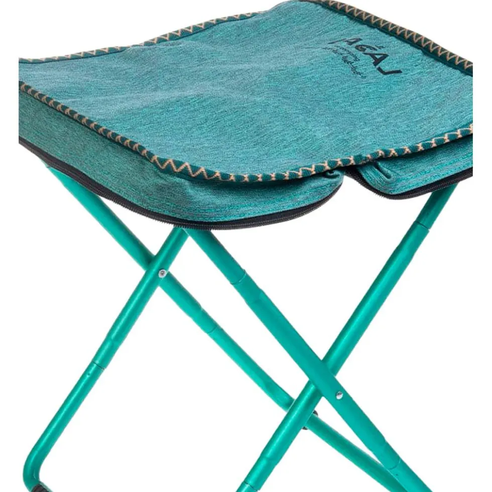 Mobili di campeggio Lacal Big Folding Stool Blue BLue
