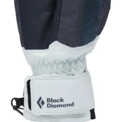 Moffole Black Diamond Women's Mission Mx Mitts Charcoal Belay Blue