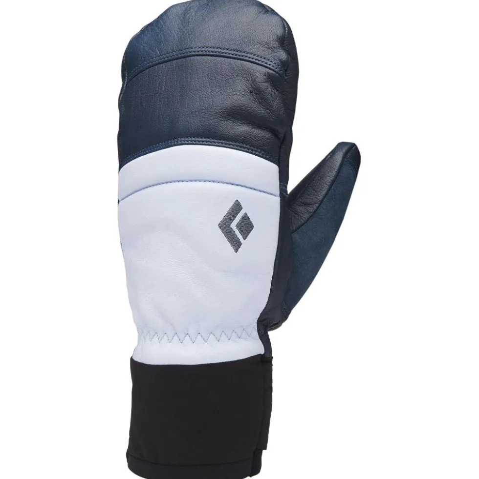 Moffole Black Diamond Women's Spark Mitts Charcoal Belay Blue