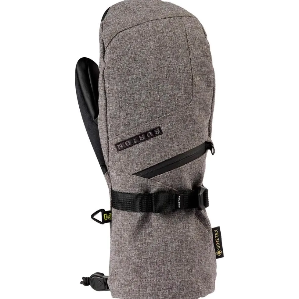 Moffole Burton Women's Gore-Tex Mittens Gray Heather