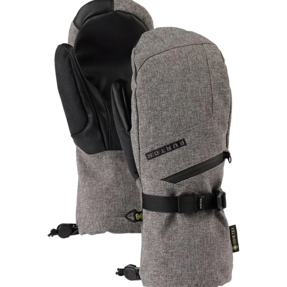 Moffole Burton Women's Gore-Tex Mittens Gray Heather
