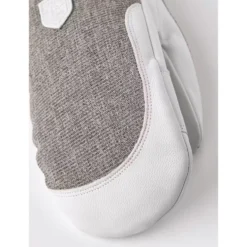 Moffole Hestra Army Leather Patrol Female Mitt Light Grey