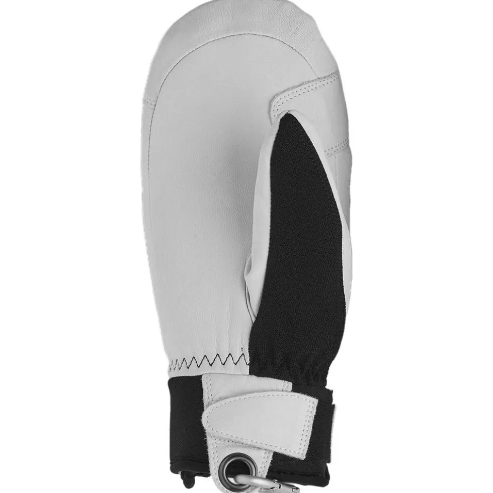 Moffole Hestra Army Leather Patrol Female Mitt Black