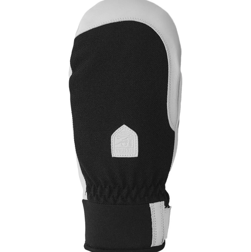 Moffole Hestra Army Leather Patrol Female Mitt Black